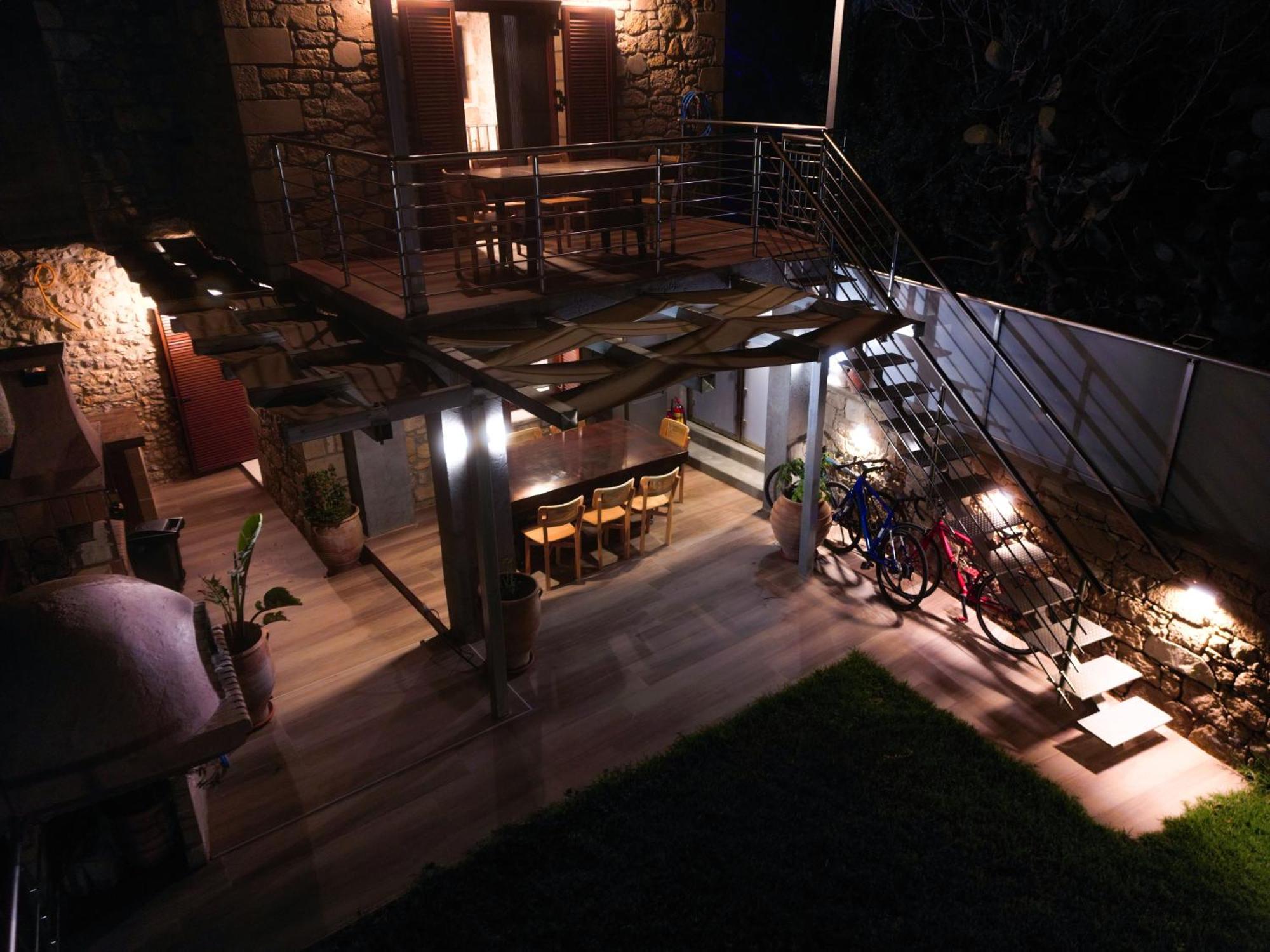 Heated Private Ozone Salt Pool, Jacuzzi, Cinema Inside & Outside, Ping Pong, Billiard, Ps5, Playground, Giant Chess, Giant Monopoly, Table Football, 3X Surround Sound - Villa Rokka Luxe Kissamos Luaran gambar