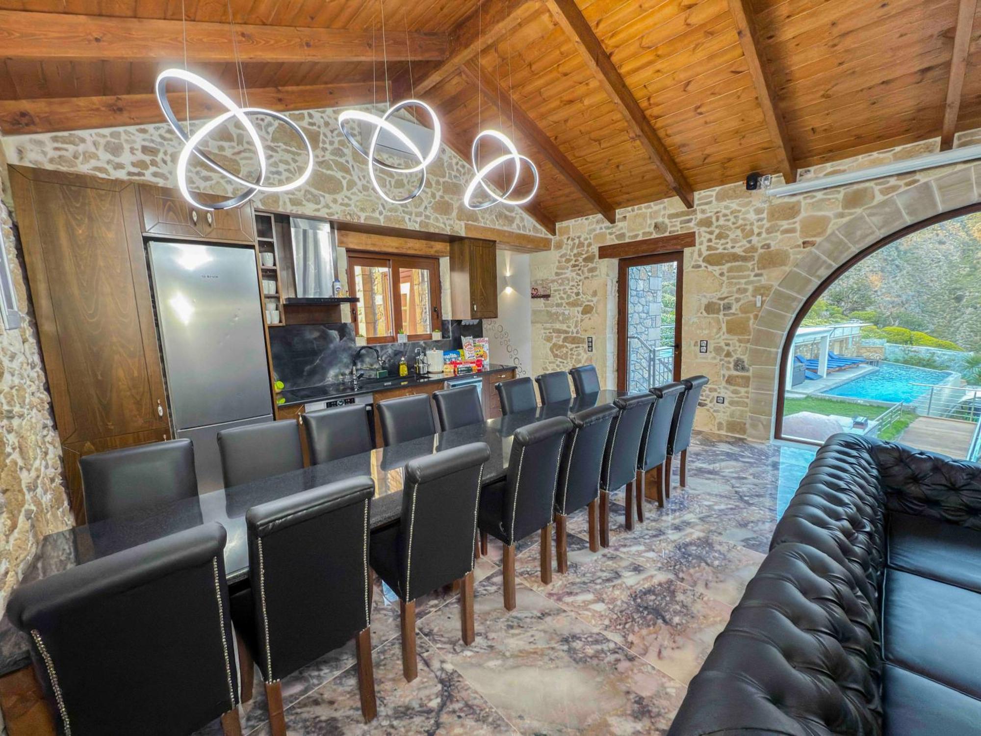 Heated Private Ozone Salt Pool, Jacuzzi, Cinema Inside & Outside, Ping Pong, Billiard, Ps5, Playground, Giant Chess, Giant Monopoly, Table Football, 3X Surround Sound - Villa Rokka Luxe Kissamos Luaran gambar